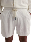 Oas Mens Terry Shorts - White
