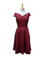 Vanessa Gounden Ladies Leah Dress - Maroon