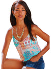 Lascana Ladies Printed Tank Top - Multicolor