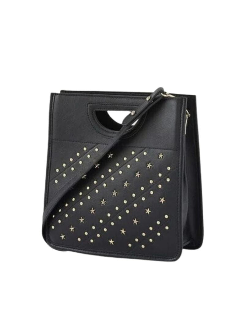 STUDDED DETAILED TOTE BAG