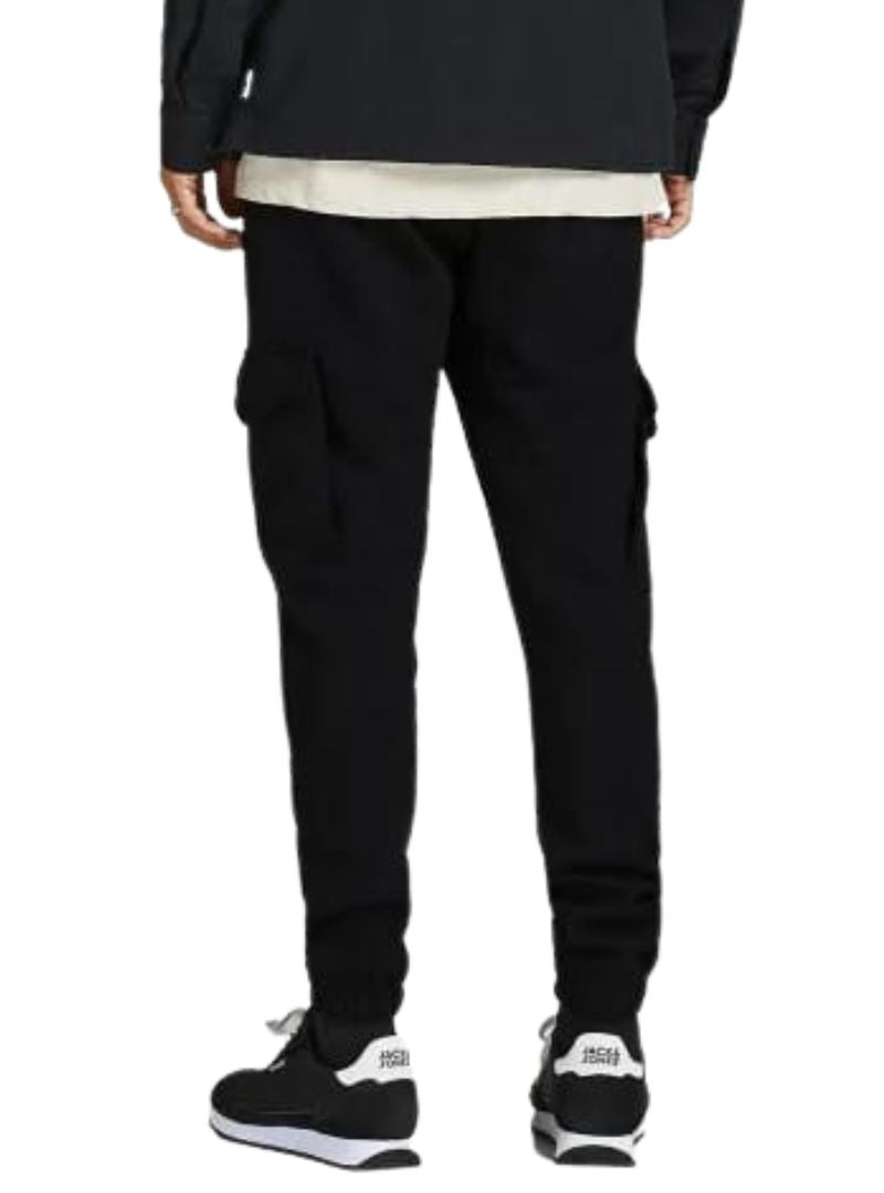 Jack & Jones Mens Fleece Jogger - Black