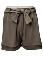 Inside Ladies Casual Shorts - Brown