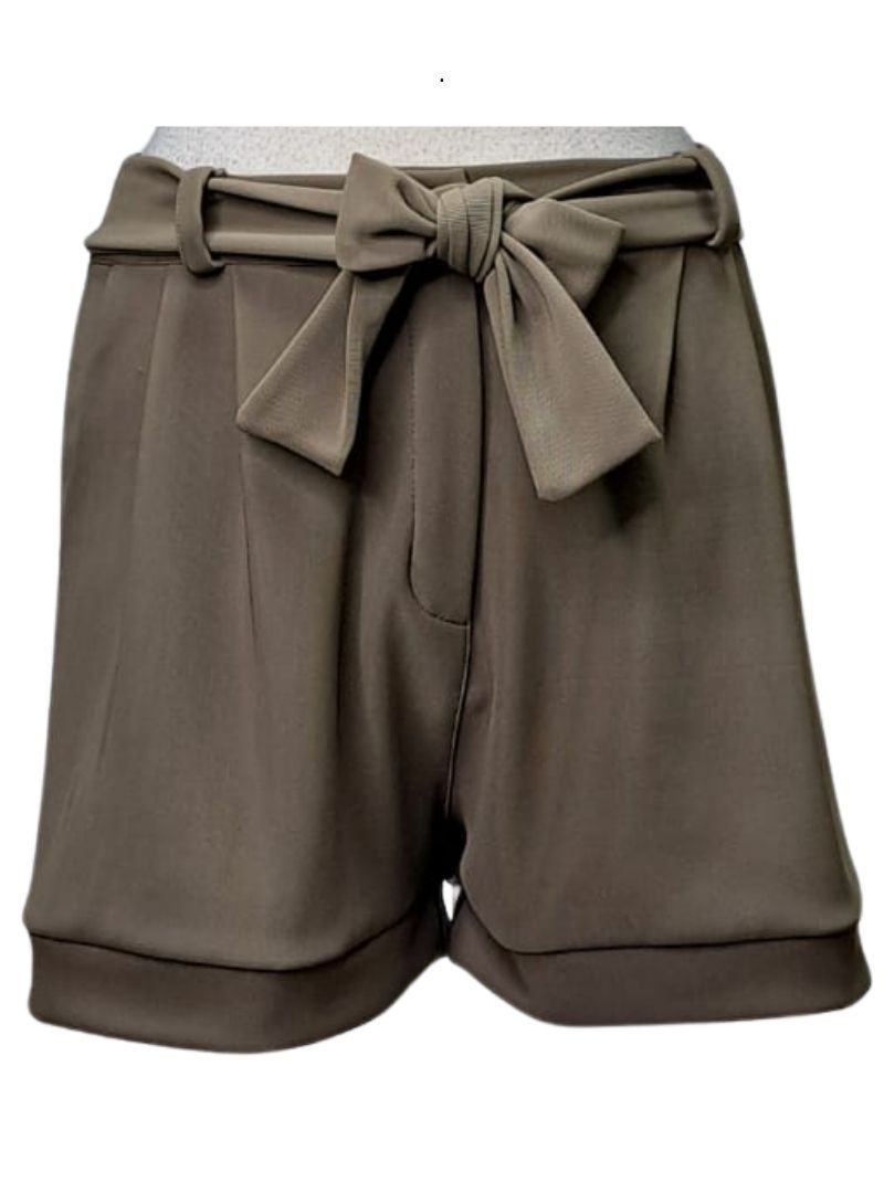 Inside Ladies Casual Shorts - Brown