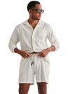 Oas Mens Terry Shorts - White
