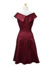 Vanessa Gounden Ladies Leah Dress - Maroon