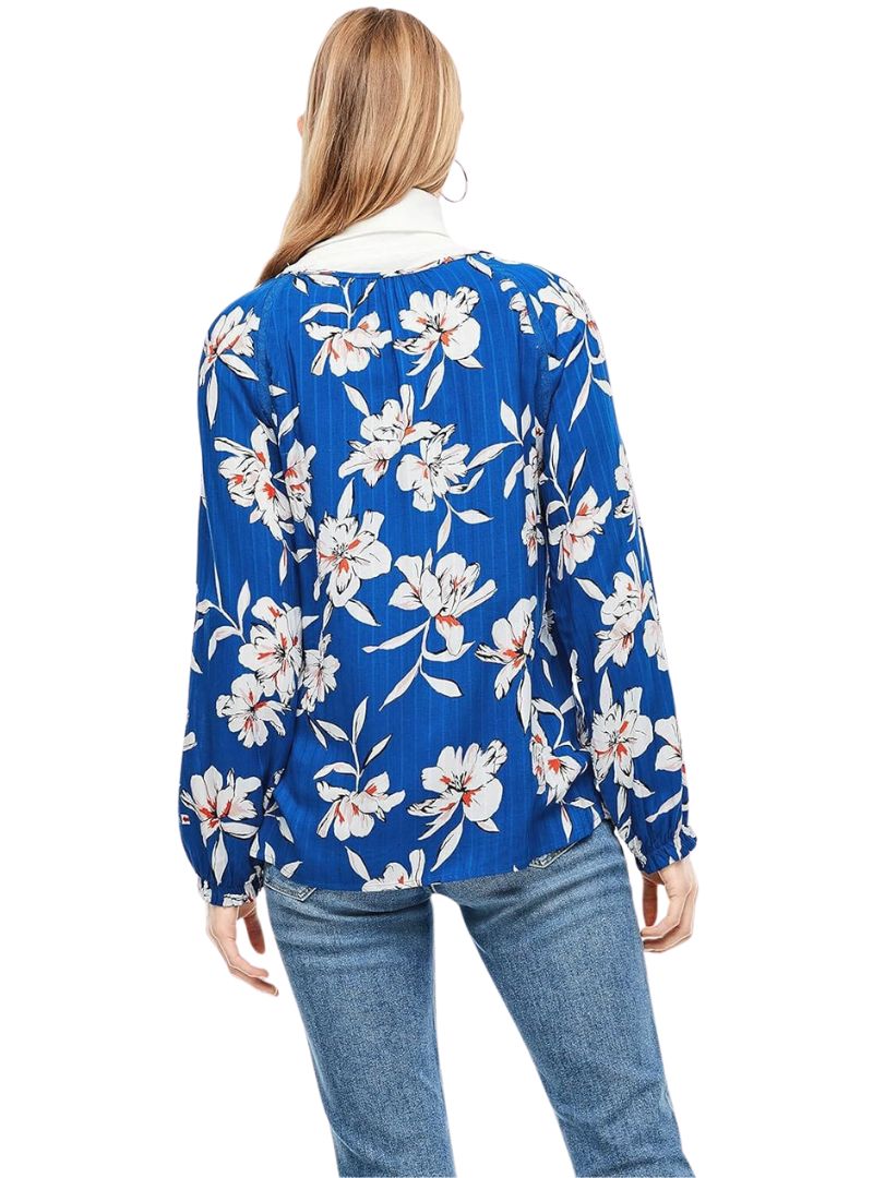 FLORAL DETAIL BLOUSE