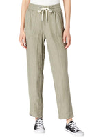 LINEN STRAIGHT LEG TROUSER