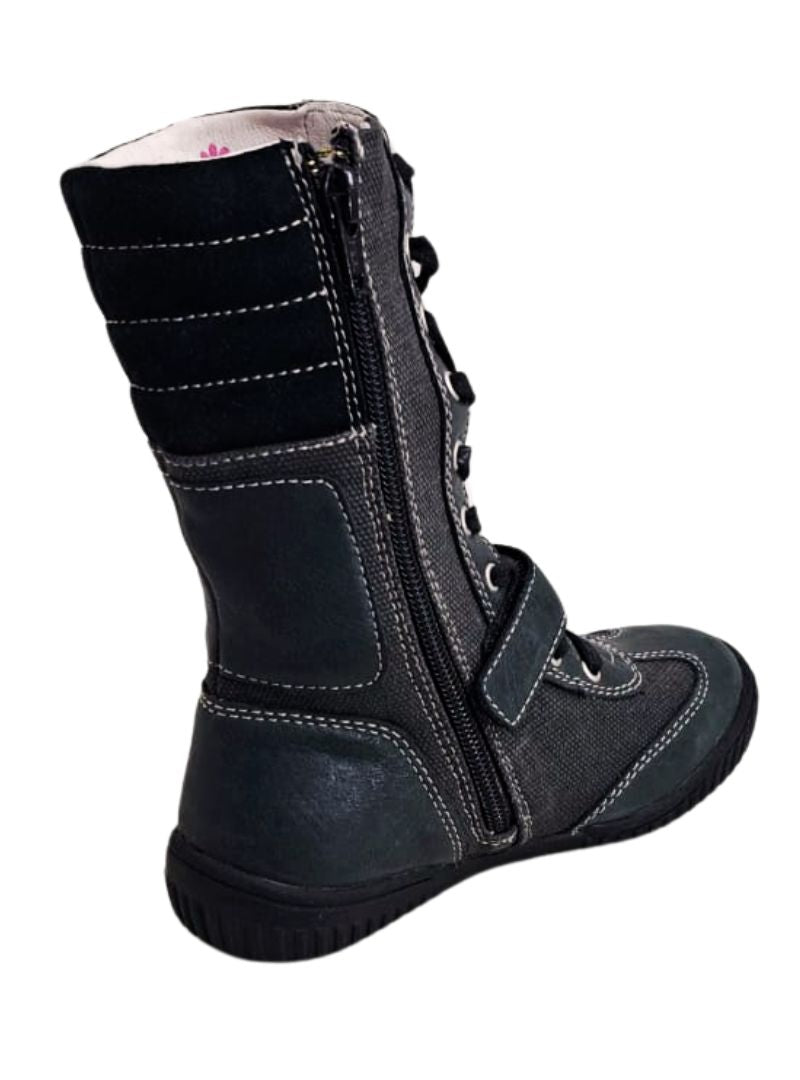 LACE UP KIDS BOOTS