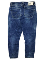 G Star Raw Denim Ladies Skinny Ankle Jean - Blue