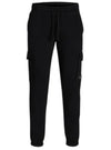 Jack & Jones Mens Fleece Jogger - Black