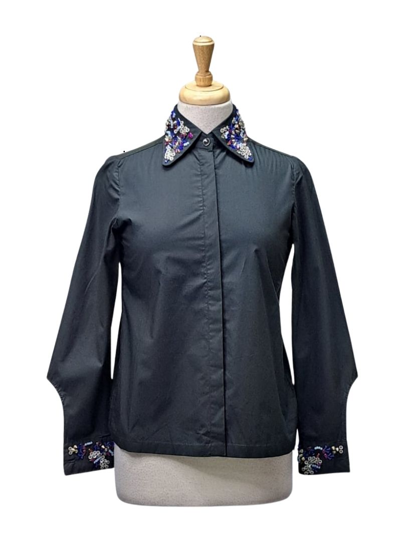 Vanessa Gounden Ladies Leena Shirt - Black
