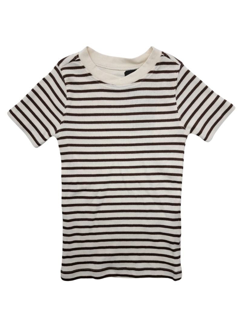 STRIPPED TEE