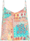 Lascana Ladies Printed Tank Top - Multicolor