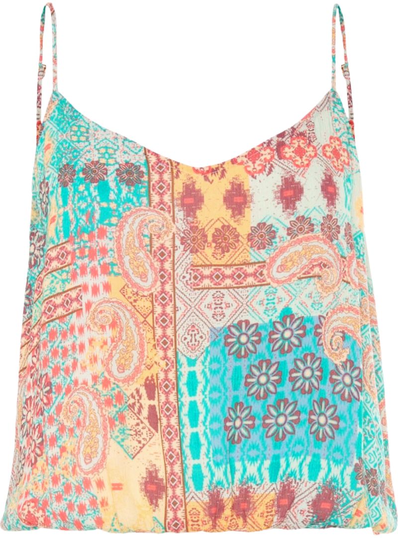 Lascana Ladies Printed Tank Top - Multicolor