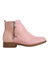 ZIP UP DETAILED ANKLE BOOTS