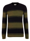 STRIPED PULLOVER KNIT