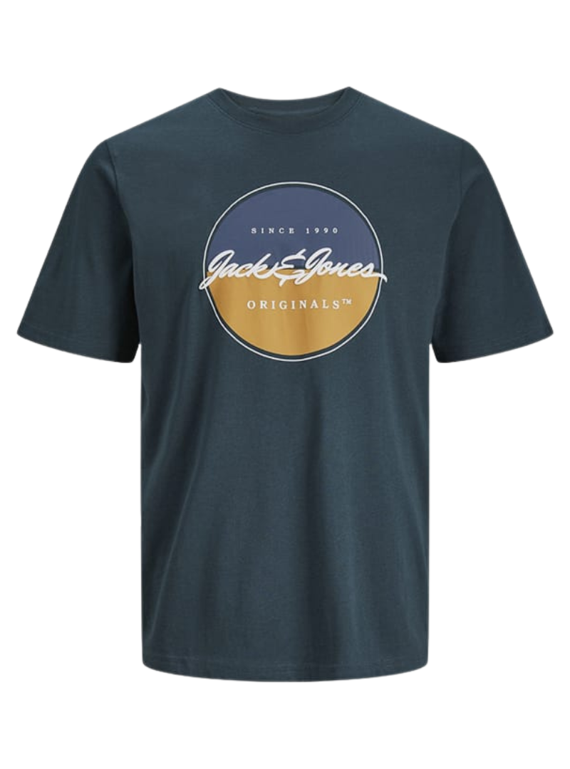 Jack & Jones Mens Logo Tshirts - Green