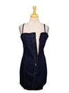 Leger Ladies Bianca Denim Dress - Navy/Brown