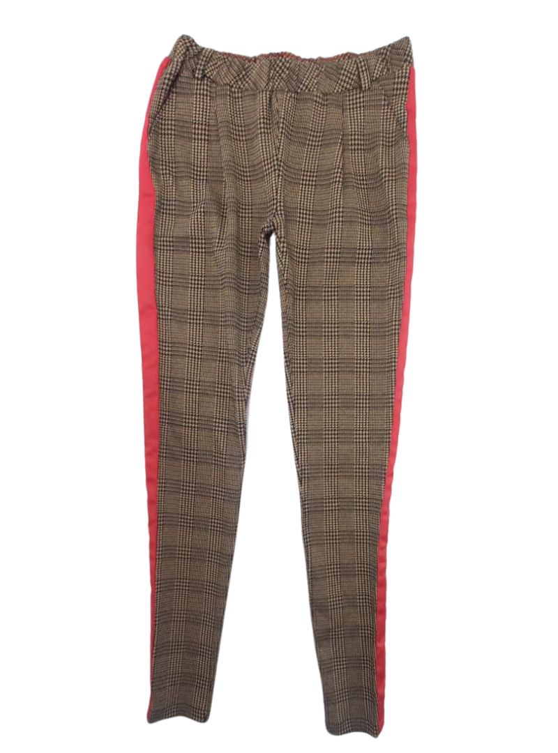 RED STRIPED TROUSER
