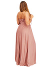 SPAGHETTI SLEEVE MAXI DRESS
