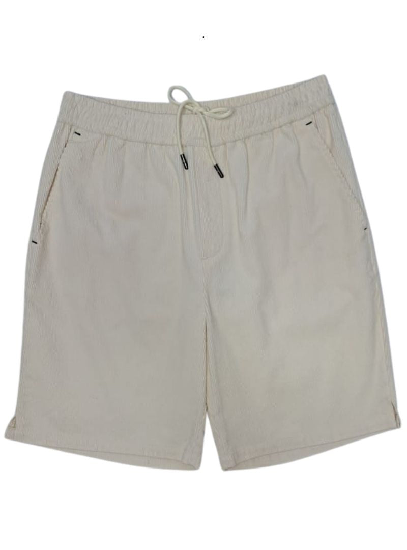 Colours & Sons Regular Fit Shorts - Cream White