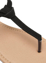 SUEDE FEEL KNOT SLINGBACK SANDAL