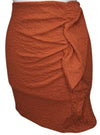 Inside Ladies Detailed Skirt - Brown
