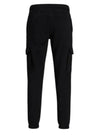Jack & Jones Mens Fleece Jogger - Black