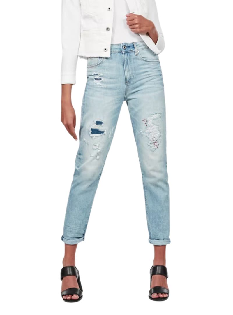 HIGH STRAIGHT 90'S ANKLE JEAN