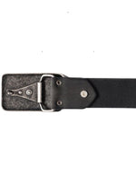 Tom Tailor Detailed Buckle Belt - Brown