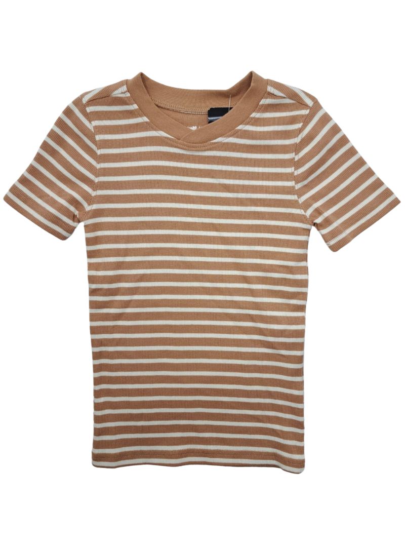 STRIPPED TEE