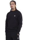 Adidas Mens Logo Fleece Top - Black