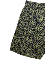 Wednesdays_girl Ladies Detailed Casual Shorts - Navy/Green
