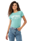Terranova Ladies Kentucky T-shirt - Turquoise