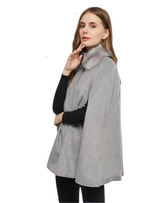 SOFT WELL WOOL CAPE