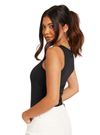 Pieces Ladies Neja Bodystocking - Black
