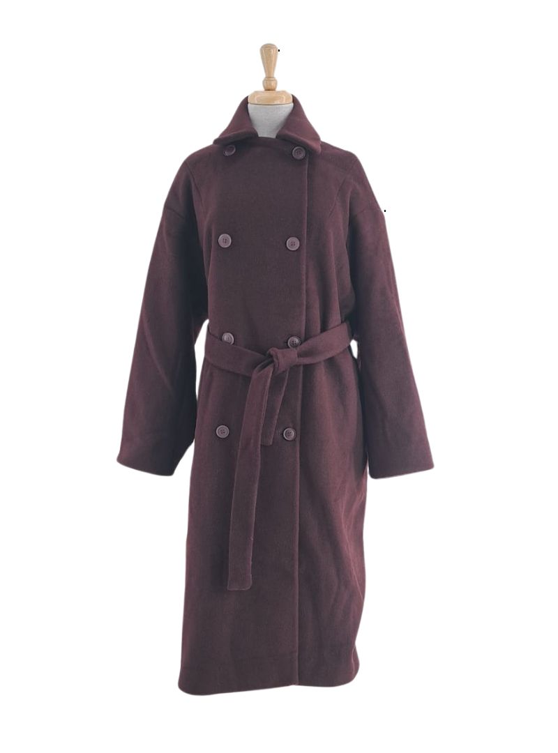 ARMINA DOUBLE BREAST LONG LENGTH COAT