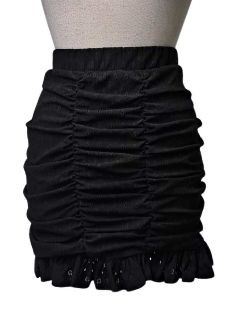 Cropp Ladies Ruched Skirt - Black