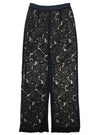 Vanessa Gounden Ladies Shanika Formal Pants - Black/Beige