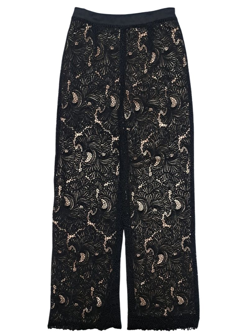 Vanessa Gounden Ladies Shanika Formal Pants - Black/Beige