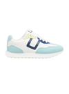 Urbanart Ladies Belleyna 3 Faux Nubuck / Faux Wax Sneaker - Blue