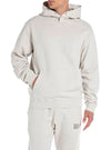 Replay Mens Hooded Fleece Top - Beige