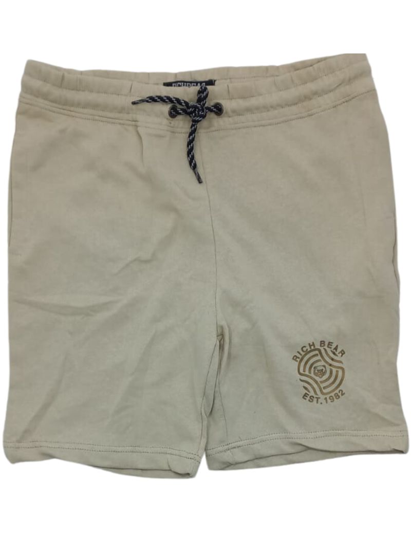 PRINTED LOGO FLEECE SHORTS