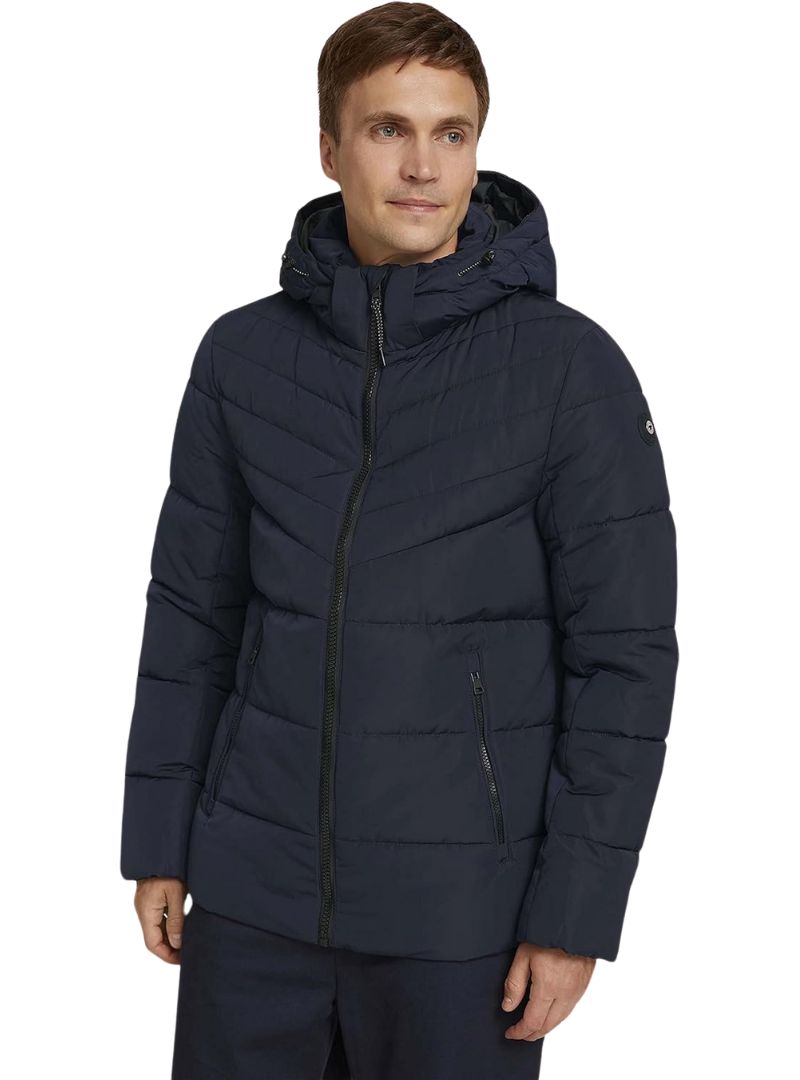 HOODED PUFFER JACKET
