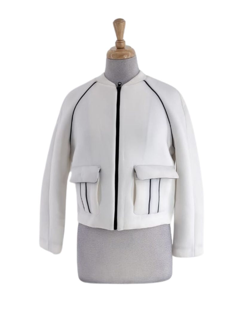 LINING DETAILED BOMBER JACKET