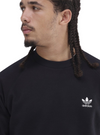 Adidas Mens Logo Fleece Top - Black