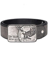 Tom Tailor Detailed Buckle Belt - Brown