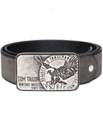 Tom Tailor Detailed Buckle Belt - Brown