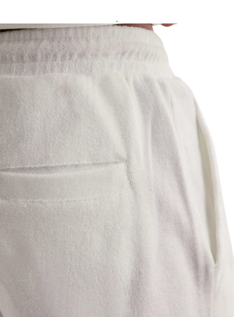 Oas Mens Terry Shorts - White