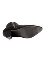 KITTEN HEEL STUDDED BOOTS
